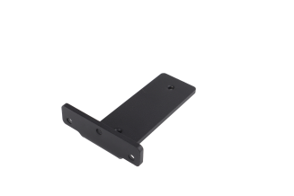 Wspornik półki LOFT typu T 150 × 100 × 50 mm, stalowy, czarny mat. - 3