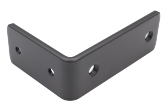 Wspornik LOFT typu L 100 × 70 × 38 mm, w czarnym macie. - 5