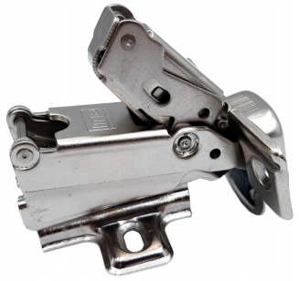 Zawias meblowy 165° z prowadnikiem H2 – regulacja 3D, slide-on. - 2