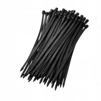Opaski zaciskowe 7,6 × 500 mm czarne – trytytki kablowe nylon PA – 100 szt. - 3