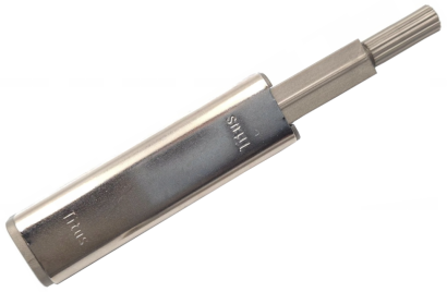 Odbojnik PUSH-TO-OPEN Titus z magnetyczną końcówką.